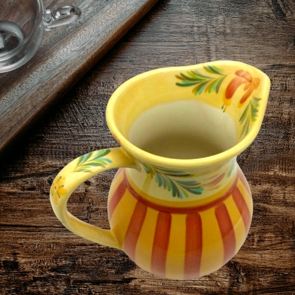 Vintage Southern Living at Home Ceremic Pitcher Designed by Gail Pittman 48 ozs. - Picture 2 of 7